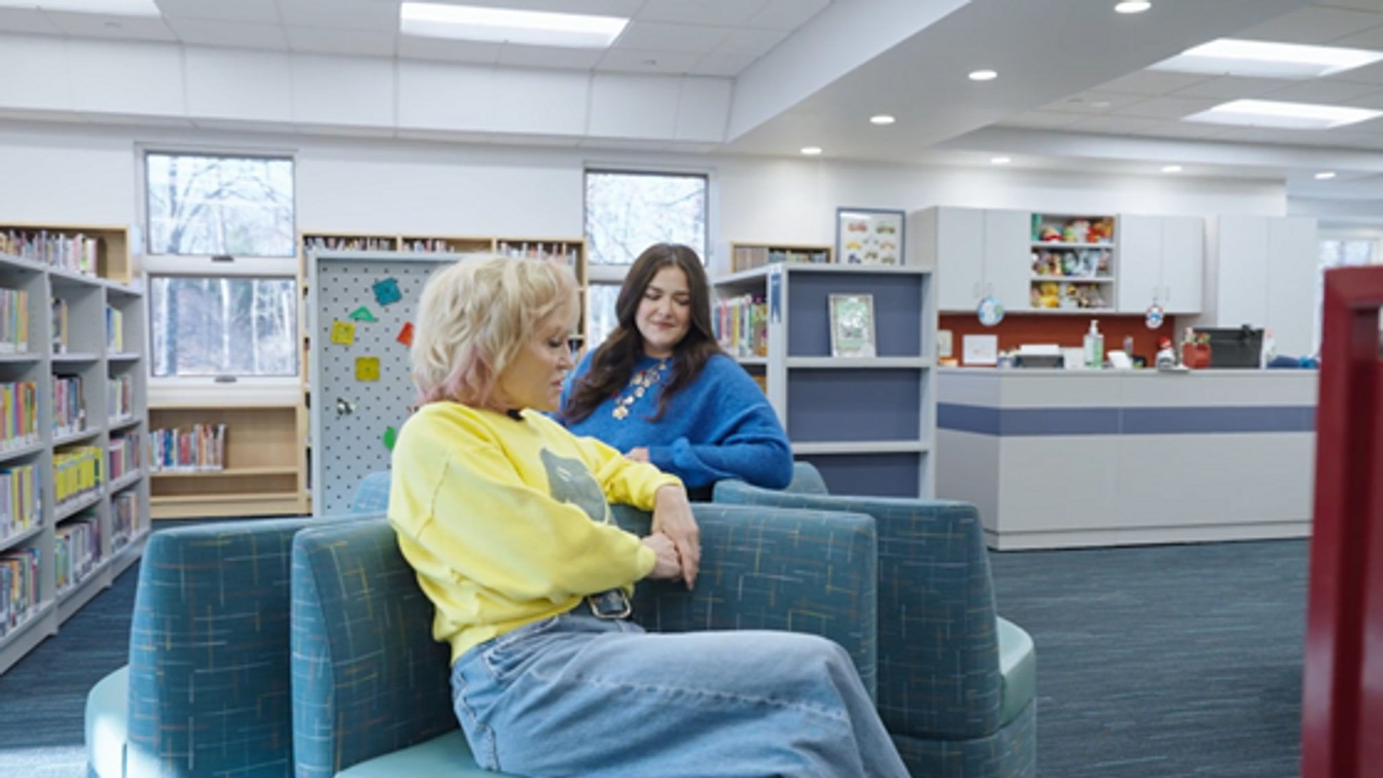 Giving Adults Seating in Children's Libraries